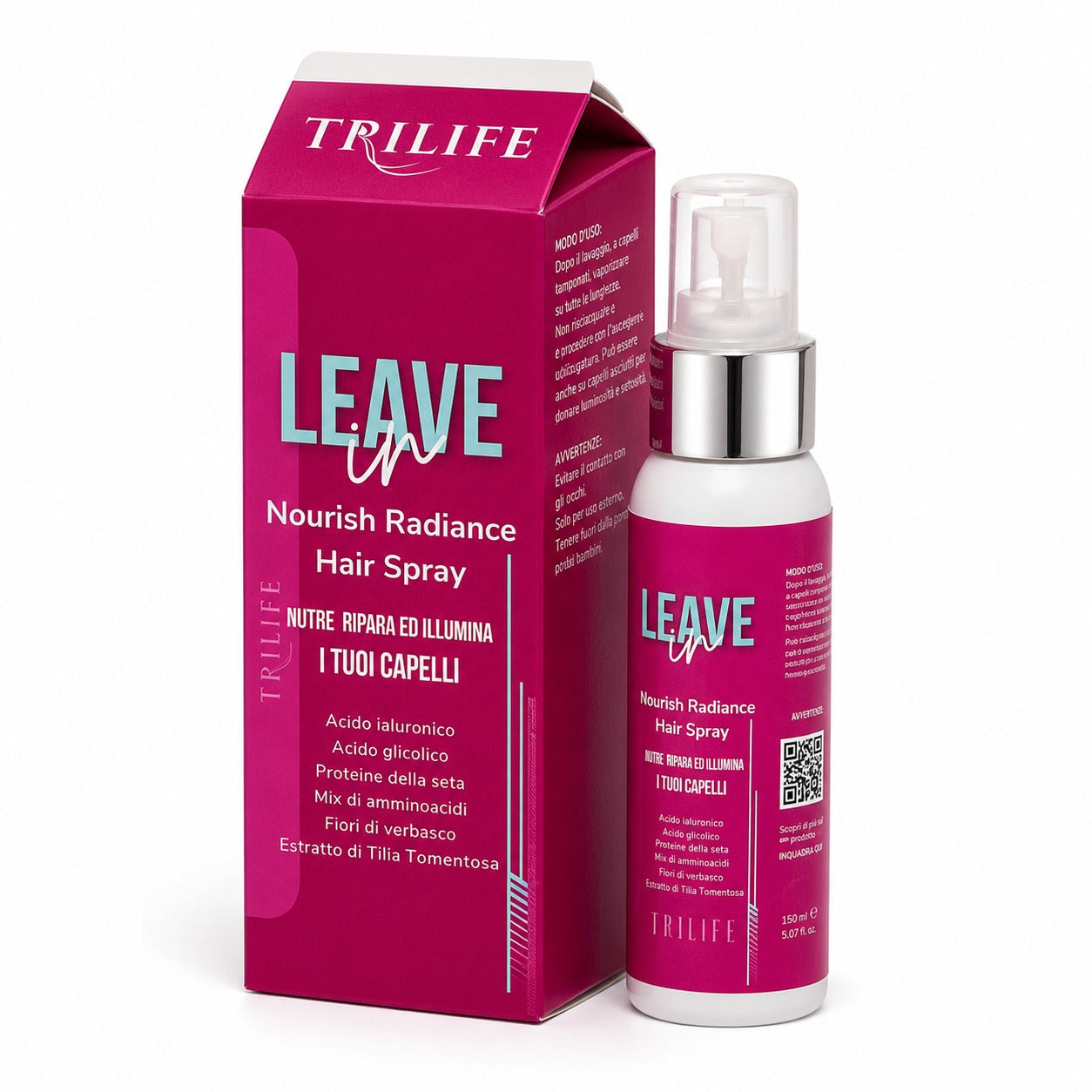 LEAVE IN – NOURISH RADIANCE HAIR SPRAY